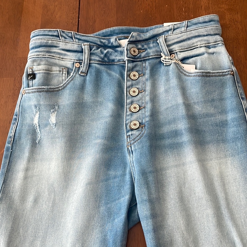 Hi Rise Kan Can Flare Jeans